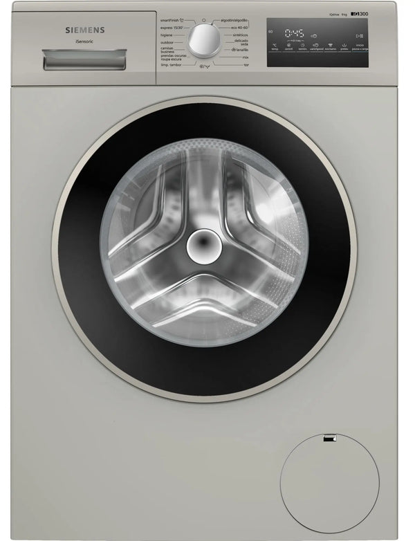 Siemens WM14N20XEP Lavadora 9 kg 1400 RPM Acero mate Clase A Siemens