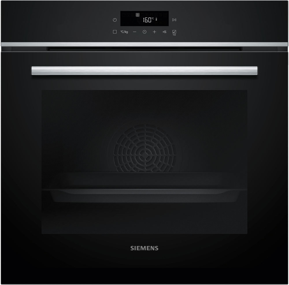 Siemens HB572AES4 Horno pirolítico 60 cm AirFry Cristal negro Clase A+