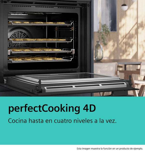 Siemens HB778G9B1 iQ700 Horno pirolítico 60 cm AirFry Cristal negro Clase A+ Siemens