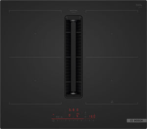 Placa de inducción con extracción Bosch PVQ61AH26E Serie 6 60 cm Negro Mate