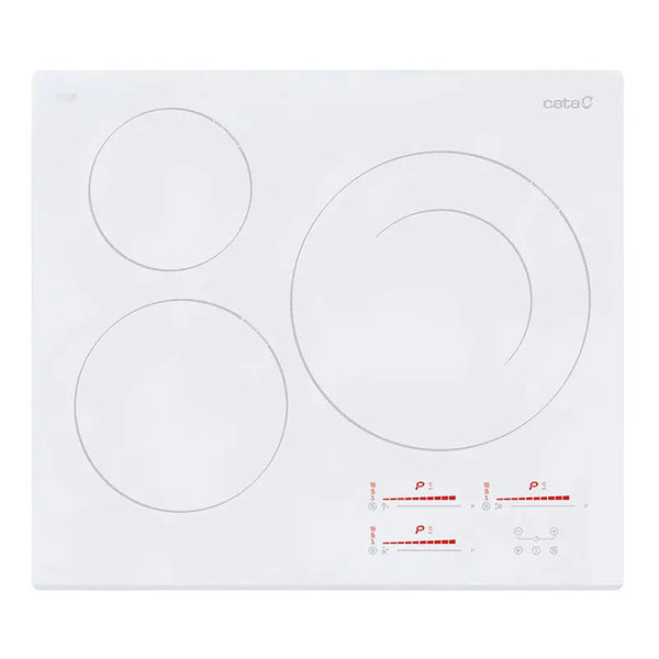 Placa de inducción Cata INSB 6030 WH Blanca Cata