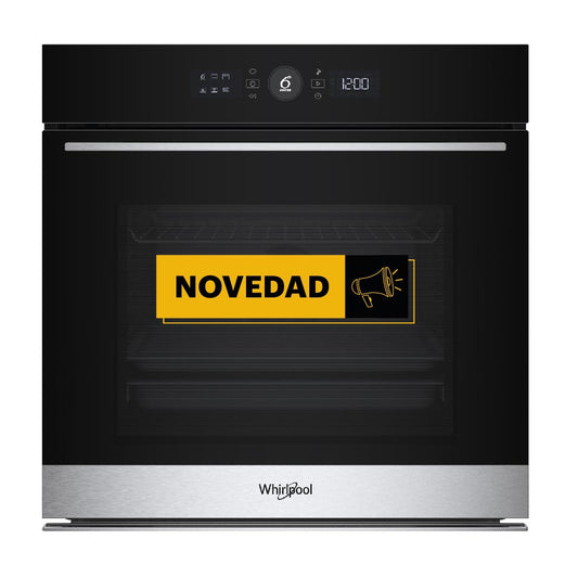 Horno Whirlpool Pirolítico + Hidrolítico 73L Inox WOI5S8PM1SXA