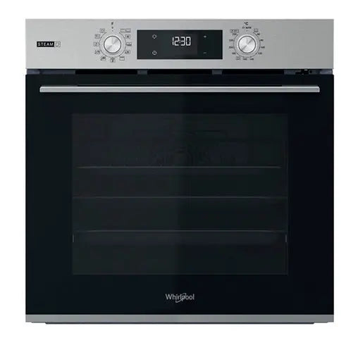 Horno Whirlpool Pirolítico+Hidrolítico 71L Inox OMSK58RU1SX Whirlpool