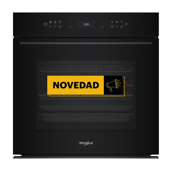 Horno Whirlpool Pirolítico + Hidrolítico Airfry Sonda térmica Negro WOI78FPT1SBA Whirlpool