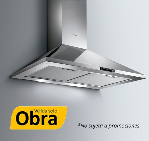 Campana decorativa 60cm inox Whirlpool CERTOSAIXA60PB