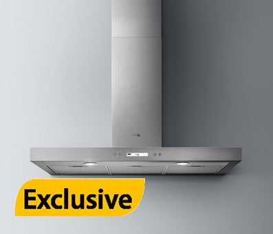 Campana decorativa 90cm inox Whirlpool DIGITAIXA90