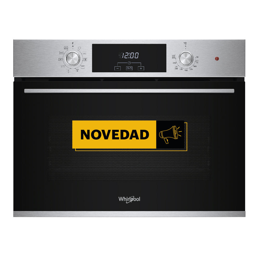 Horno Whirlpool 45cm 48L Inox WCC33U1XA