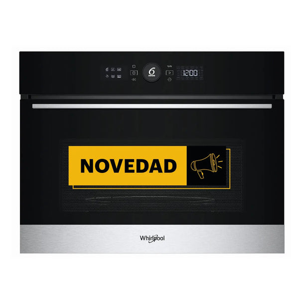 Microondas 45cm Crisp 40L Inox Whirlpool WMW57DHMX Whirlpool