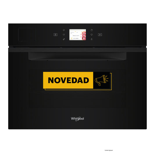 Horno Whirlpool 45cm Vapor Negro WCS11A9FHTSBA