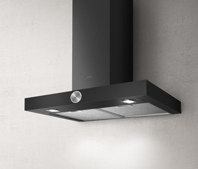 Campana decorativa 60cm negra Whirlpool LOLBLA60