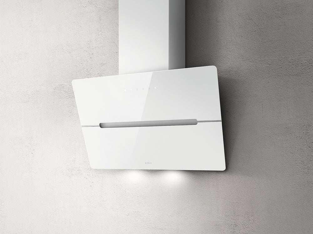 Campana vertical 90cm blanca Whirlpool WISEWHA90