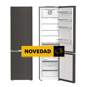 Frigorífico combi Inox oscuro - antracita 203,5m D Dual No frost Whirlpool WHK25404XBR5E Whirlpool