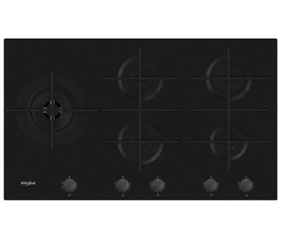 Placa Gas negro 86cm Whirlpool GOWL928NB