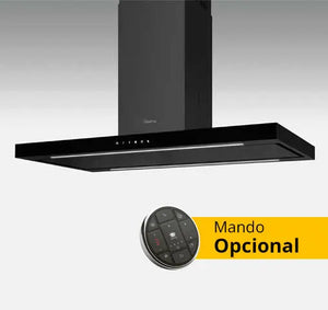 Campana Decorativa T-Invertida 90cm Negro Whirlpool PEARL90BK Whirlpool
