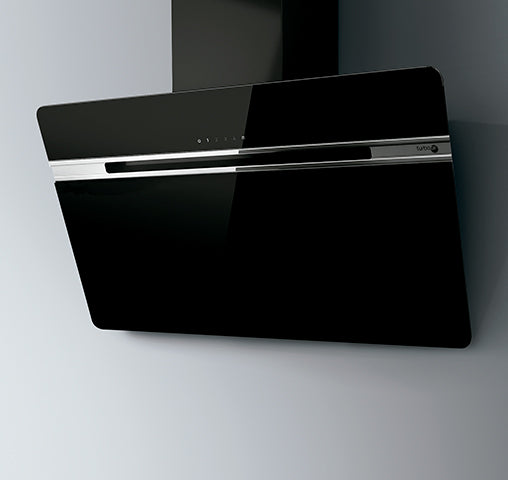 Campana vertical 90cm Negro Whirlpool THUNDERBLA90LX