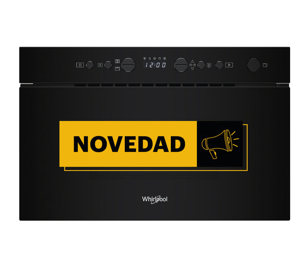 Microondas Crisp 22L negro Whirlpool WMN14BB