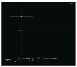 Placa Induccion 60cm fuego 30cm Whirlpool WBS4560BF