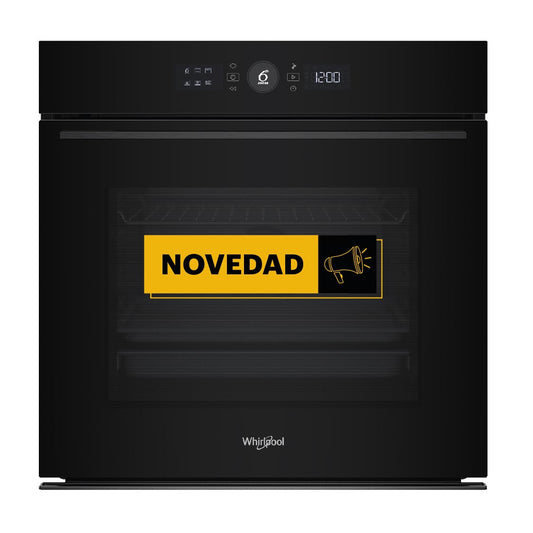 Horno Whirlpool Pirolítico + Hidrolítico 73L Negro WOI5S8PM1SBA