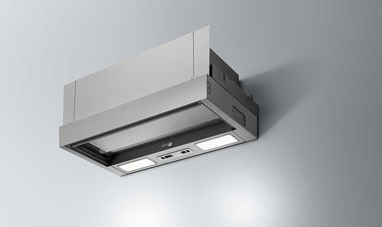 Campana grupo filtrante 56 cm inox Whirlpool VEDOGRA60