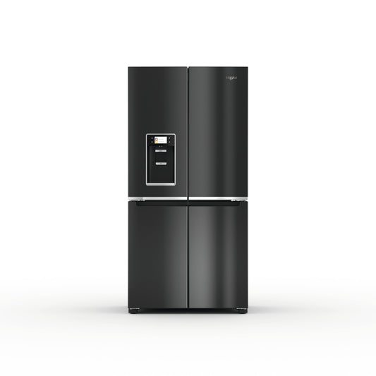 Frigorífico americano Multipuerta Black Fiber 1,876m E Whirlpool WQ9IFO2BXEF
