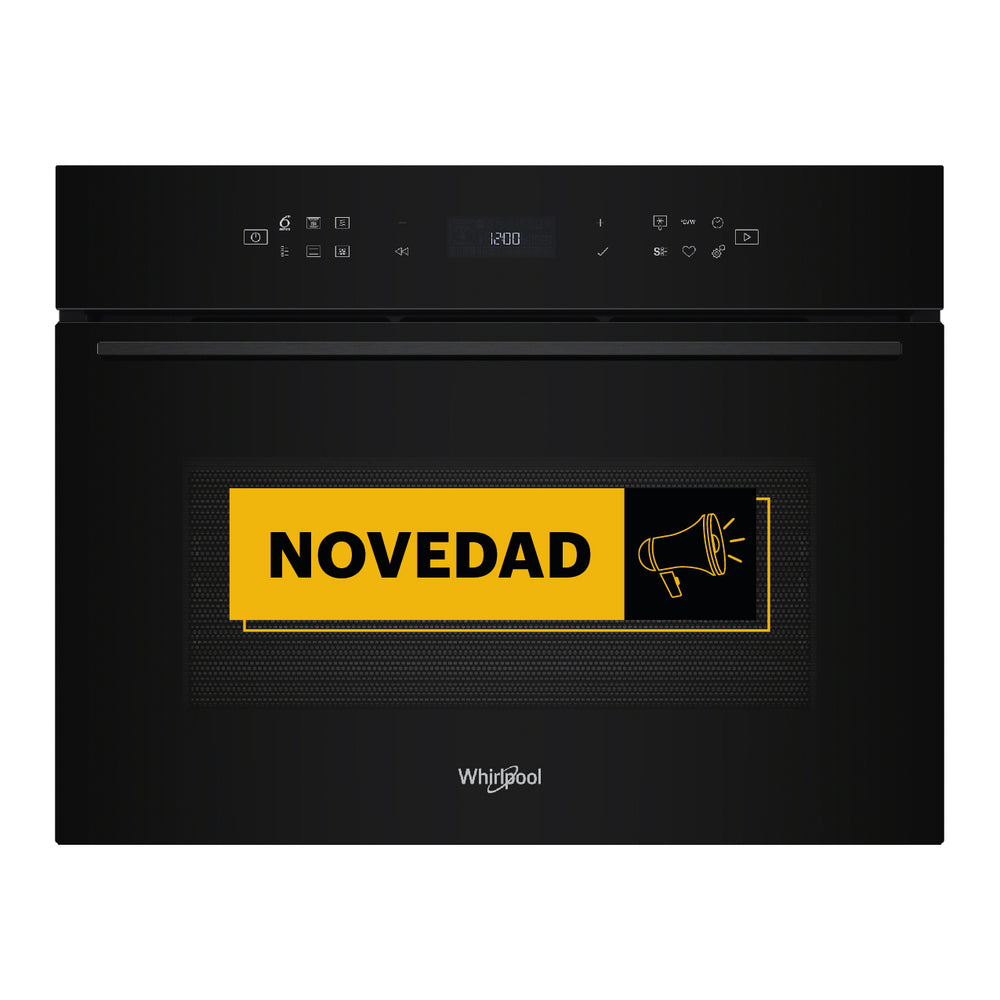 Microondas Crisp 53L Negro Whirlpool WCW7O7HTSB