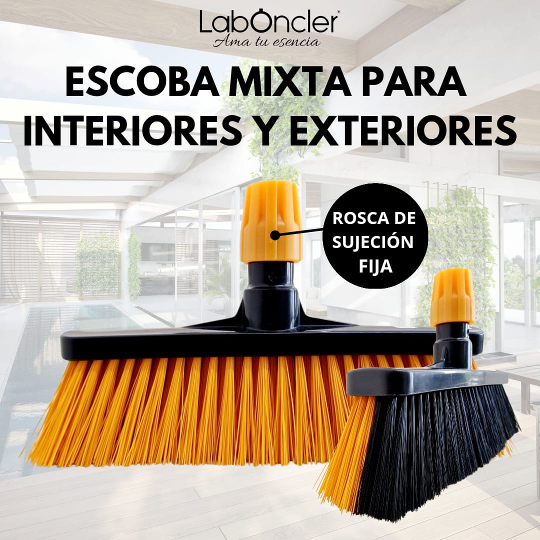 ESCOBA MIXTA INTERIORES Y EXTERIORES LABONCLER