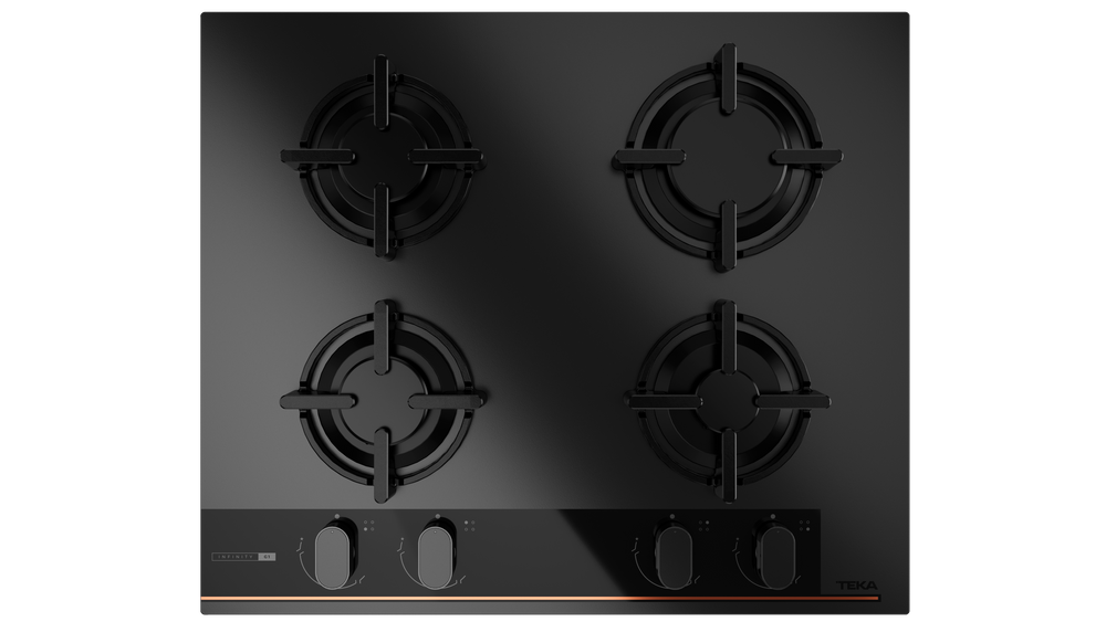 Placa de gas 60 cm Teka Infinity 4 fuegos GBC 64 G1 BM NAT (BUT) 112570208