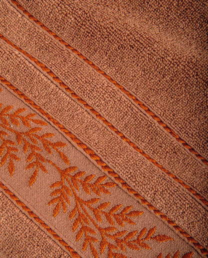 JUEGO DE TOALLAS 3 PIEZAS JACQUARD YEUDI VISÓN DON ALGODÓN