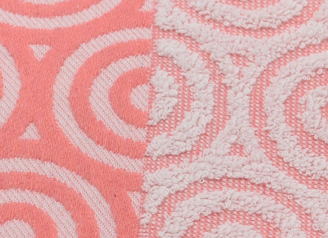 JUEGO DE TOALLAS SPIRAL SALMON VIDAL HOME