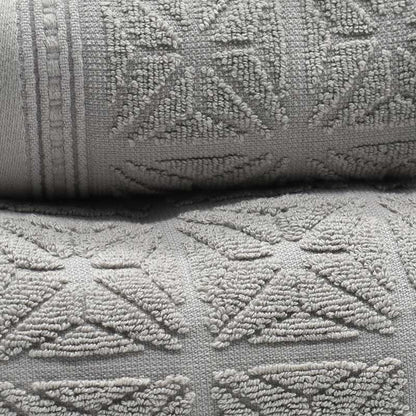 JUEGO DE 3 TOALLAS T1662C GRIS VIDAL HOME