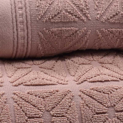 JUEGO DE 3 TOALLAS T1662C ROSA VIDAL HOME