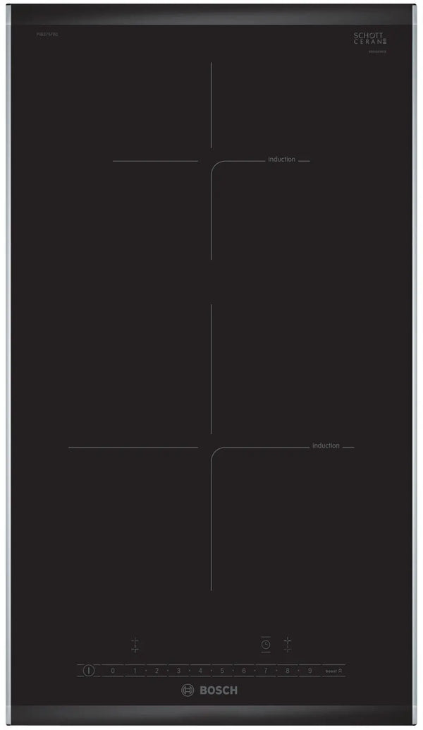 Placa de inducción 30 cm Bosch Serie 6 PIB375FB1E Bosch