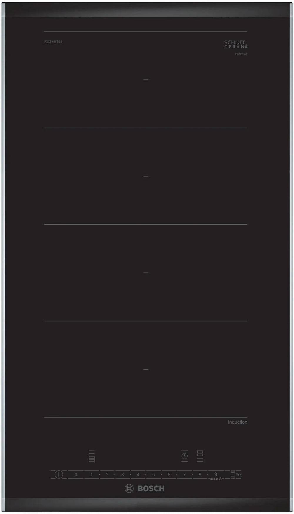 Placa de inducción 30 cm Bosch Serie 6 PXX375FB1E Bosch