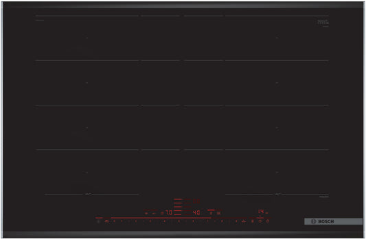 Placa de inducción Bosch 80 cm Flex total Serie 8 PXY875DC1E