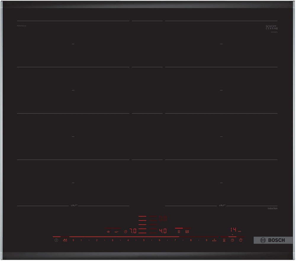 Placa de inducción Bosch Flex total Serie 8 PXY675DC1E