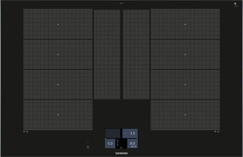 Siemens EX875KYW1E iQ700 Placa de inducción 80 cm FlexInducción