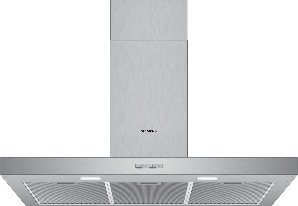 Siemens LC96BBC50 Campana de pared 90 cm Inox 619 m³/h Clase B