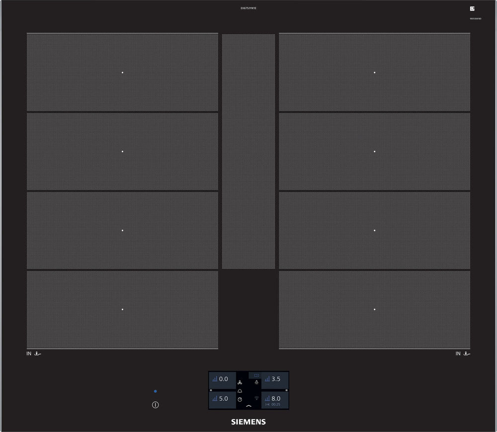 Siemens EX675JYW1E iQ700 Placa de inducción 60 cm FlexInducción