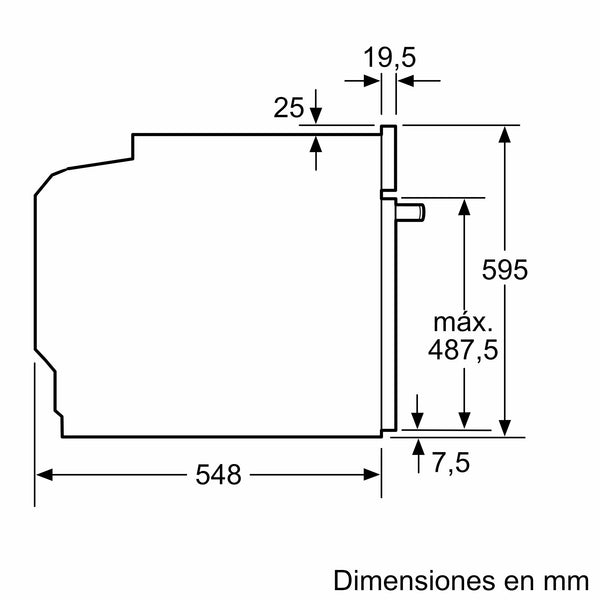 Horno Bosch HBA514ES4 Serie 4 Multifunción Clase A+