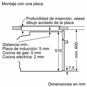 Horno Bosch HBA514ES4 Serie 4 Multifunción Clase A+