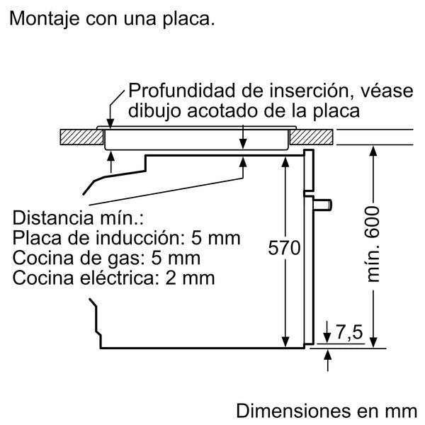 Horno Bosch HBA514ES4 Serie 4 Multifunción Clase A+
