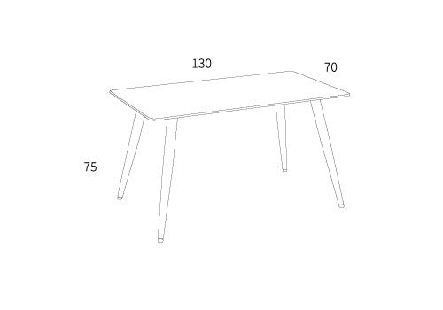 Mesa de comedor Julia con superficie cerámica Stone