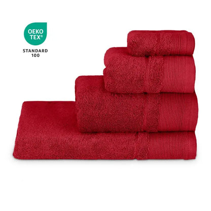 JUEGO DE TOALLAS 3 PIEZAS PONTO ABERTO BURDEOS VIDAL HOME