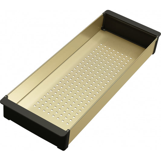 Mythos Masterpiece cubetilla inox
oro 429x156x53,5 mm Franke