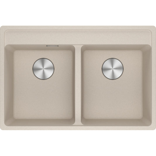 Fregadero Franke dos cubetas  Maris MRG 620-35-35 TL Café creme