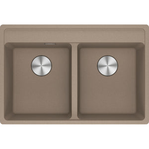 Fregadero Franke dos cubetas  Maris MRG 620-35-35 TL Oyster