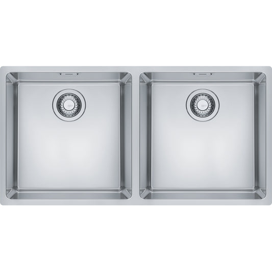 Fregadero Franke Maris dos cubetas MRX 120-40-40