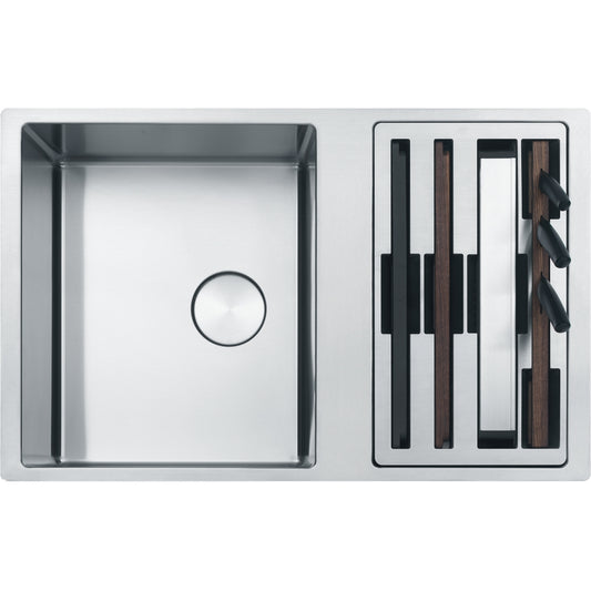 Fregadero Franke Box Center dos cubetas BWX 120-41-27 inox