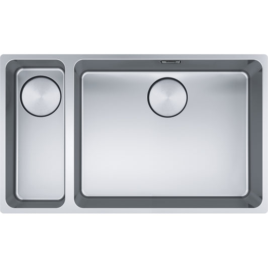 Fregadero Franke Mythos dos cubetas MYX 160-50-16
Modelo cubetilla derecha