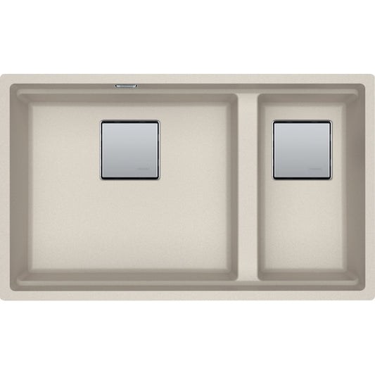 Fregadero Franke Kubus 2 KNG 120-46-21 Café creme